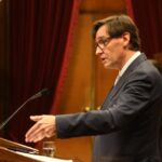 Intervenció de Salvador Illa al Parlament de Catalunya