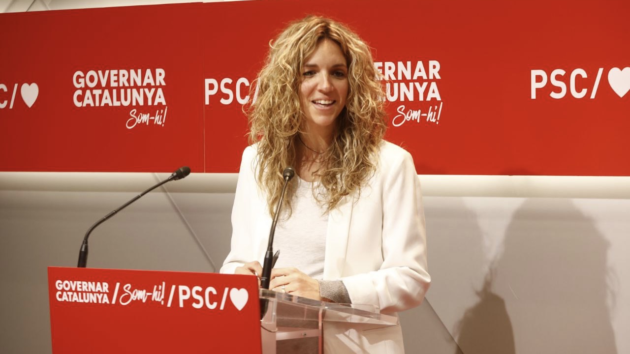 Elia Tortolero, portaveu del PSC