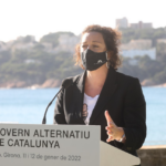 Alícia Romero a S'Agaró amb el Govern Alternatiu de Catalunya