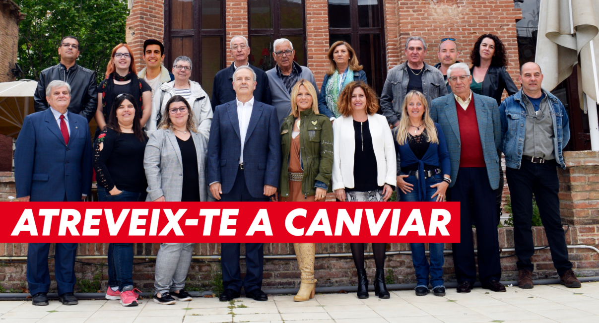 ATREVEIX-TE A CANVIAR. Programa Electoral de Socialistes de Canet a les Eleccions Municipals
