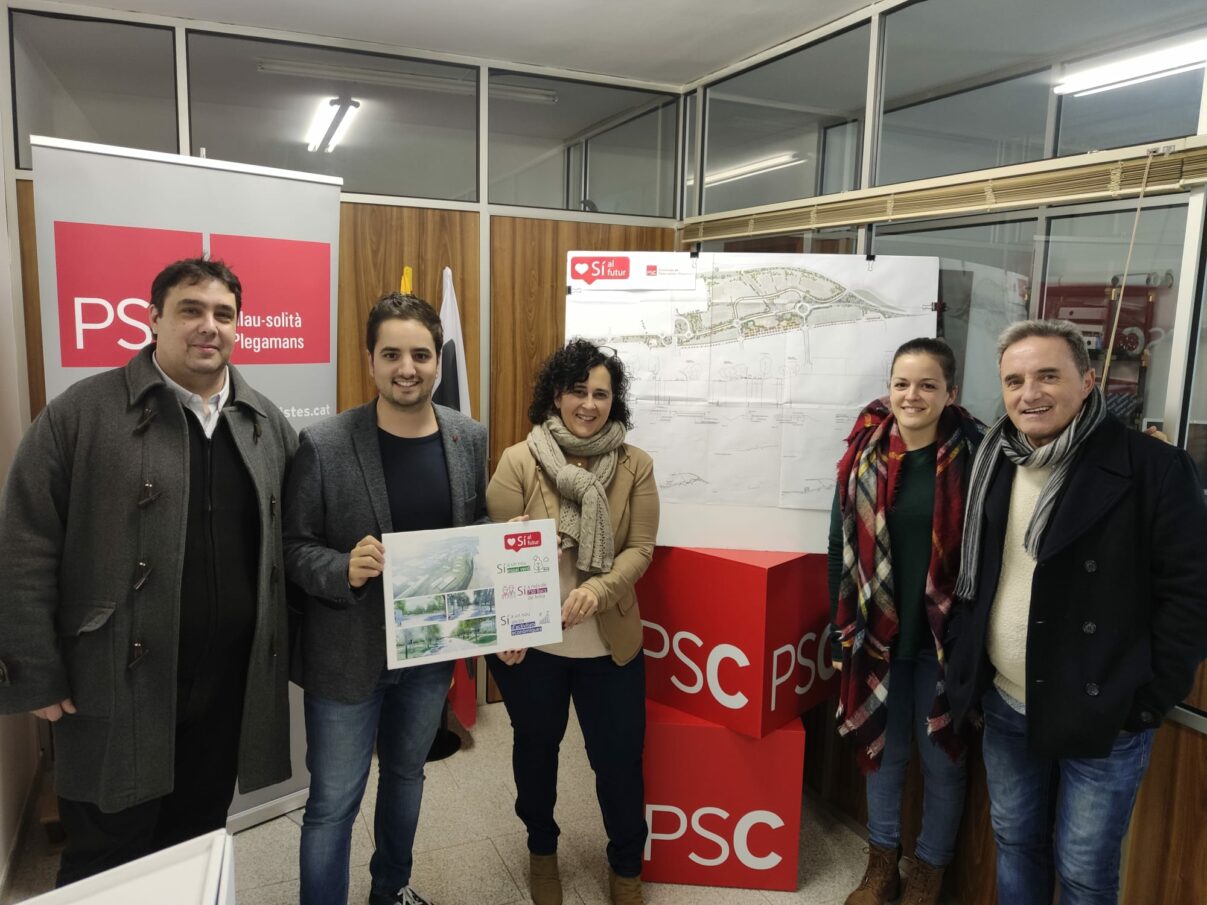 El PSC defensa el nou sector d’activitats econòmiques de Llevant per crear 750 llocs de feina