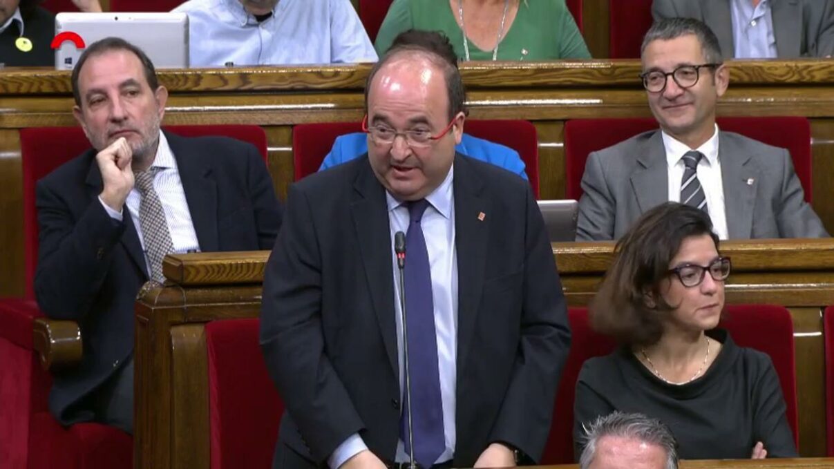 Miquel Iceta a Torra: “Vostè no presideix l’ANC, és el president de la Generalitat”