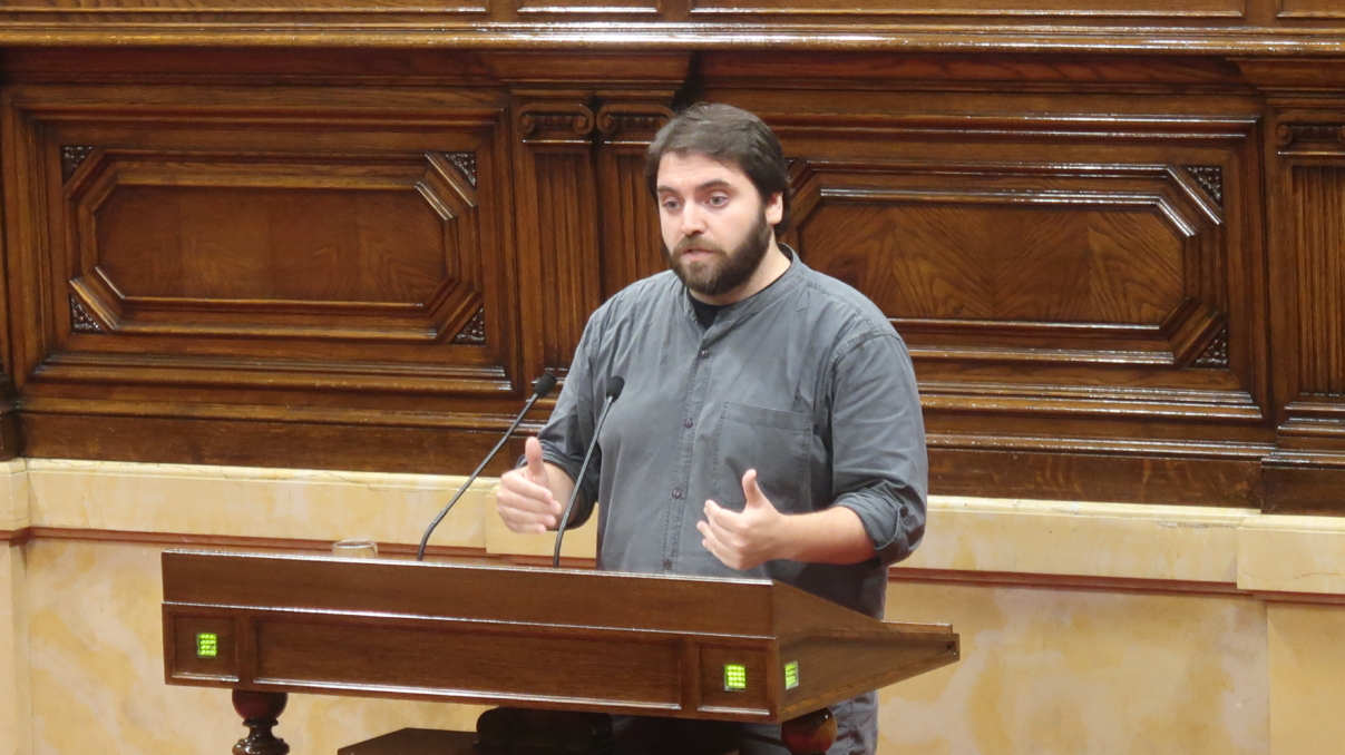 Ferran Pedret, al Parlament de Catalunya.