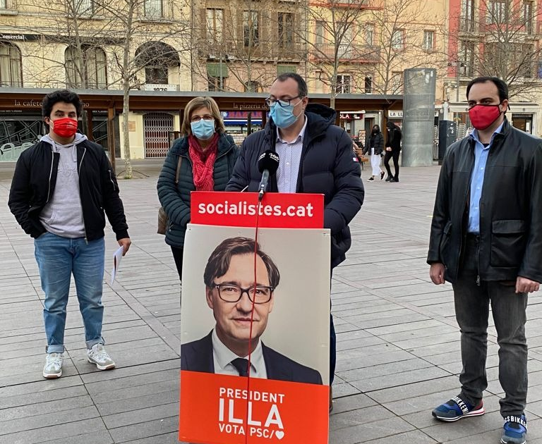 Los candidatos socialistas del Garraf y el Alt Penedès piden hacer efectivo el cambio en Cataluña