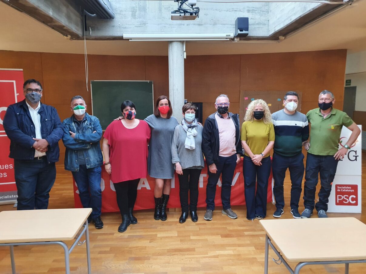 Nova executiva al PSC de Sant Feliu de Guíxols encapçala per Laura Serrano