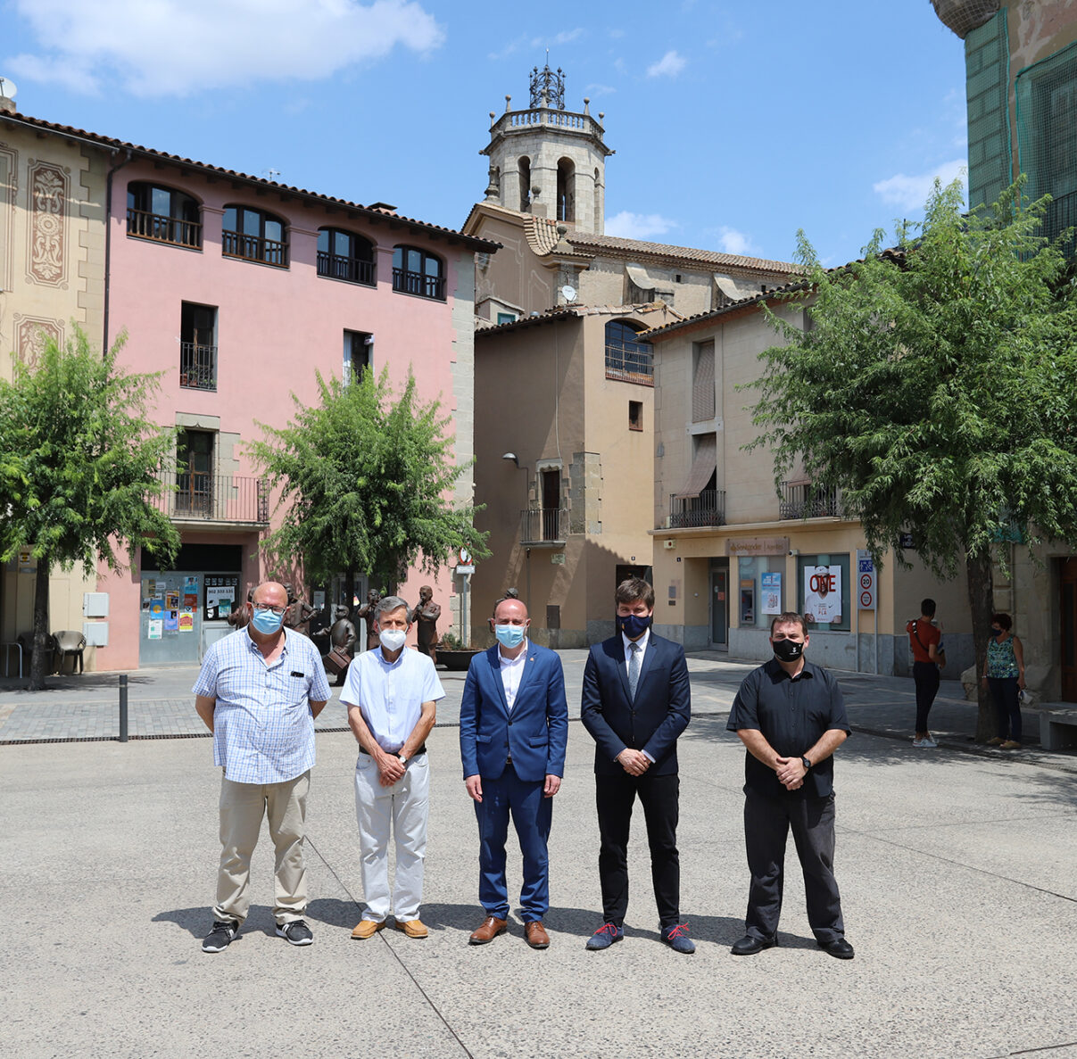 El Subdelegat del Govern d’Espanya a Barcelona, Carlos Prieto, visita Osona
