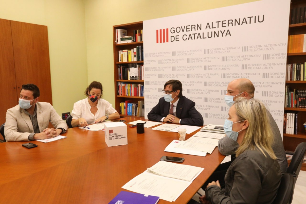 Reunión del Govern Alternatiu de Catalunya