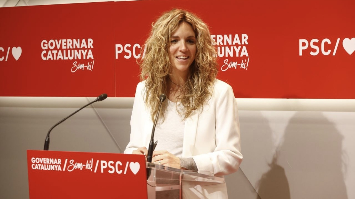 Elia Tortolero, portavoz del PSC