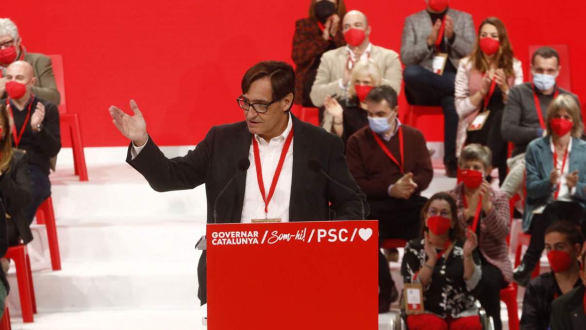 Primer discurso de Salvador Illa como primer secretario del PSC