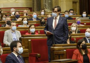 Salvador Illa pregunta a Pere Aragonès