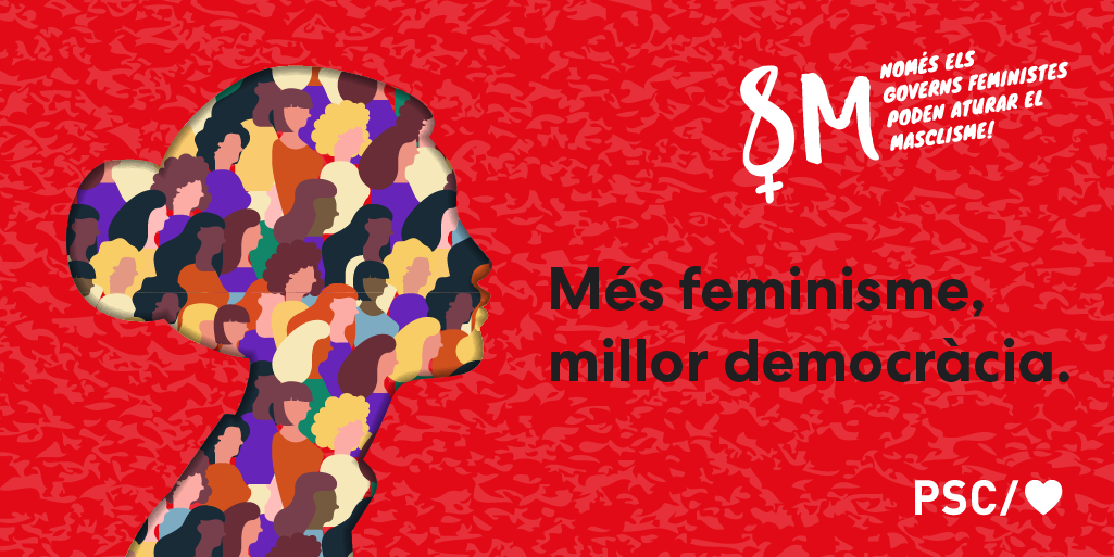 Només els governs feministes poden aturar el masclisme!