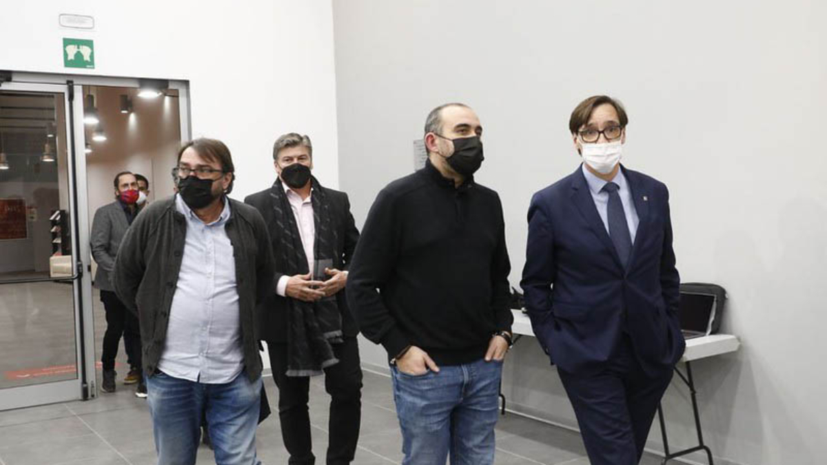 Salvador Illa a les jornades del PSC sobre la reforma laboral amb sindicats i patronal