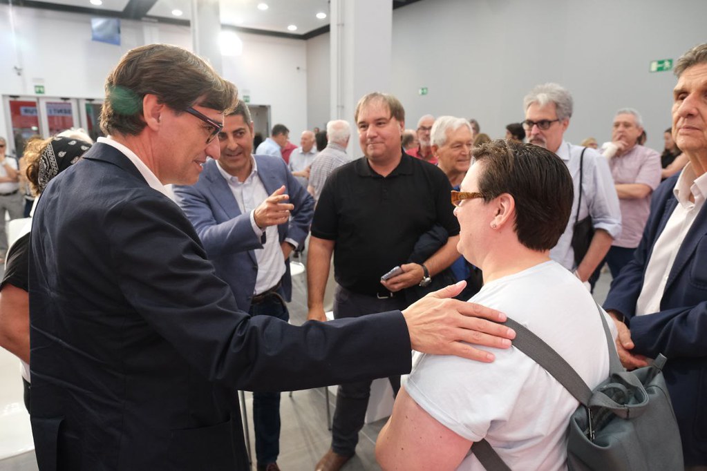 intervención Salvador Illa en Utrera - Elecciones Andaluces