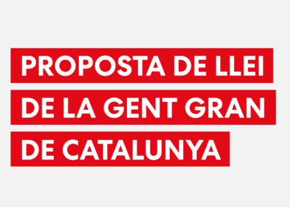 Propuesta de Ley de las Personas Mayores de Cataluña