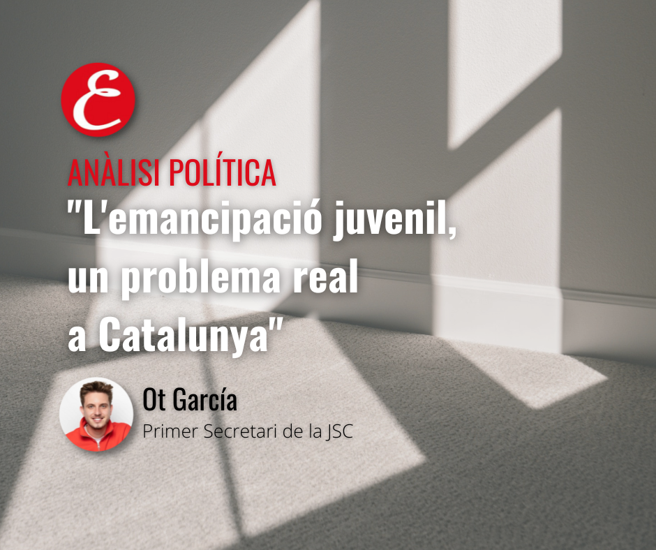 "L’emancipació juvenil, un problema real a Catalunya"