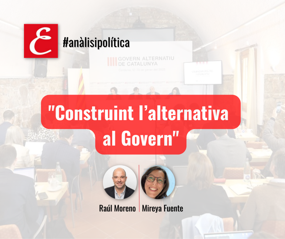 "Construyendo la alternativa al Gobierno"