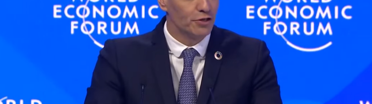 Intervención de Pedro Sánchez ante el Foro Económico Mundial de Davos