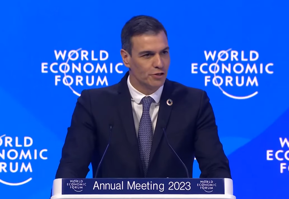 Intervención de Pedro Sánchez ante el Foro Económico Mundial de Davos
