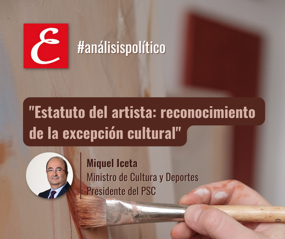 "Estatuto del artista: reconocimiento de la excepción cultural"