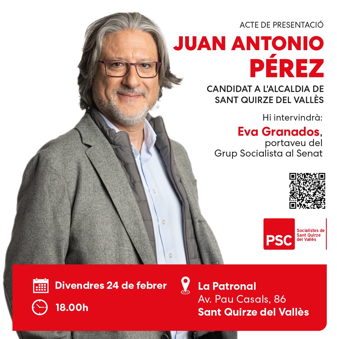 Acte de presentació PSC Sant Quirze del Vallès