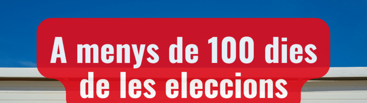 A menys de 100 dies de les eleccions