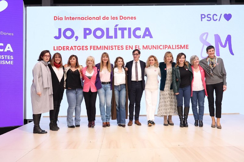 Cloenda de l’acte “Lideratge de les dones en el municipalisme” (04/03/2023)