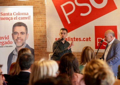 Acte de presentació de David Segado