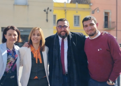 Eva Granados, Ana Belén López, Marc Lamuà i Oriol Portell