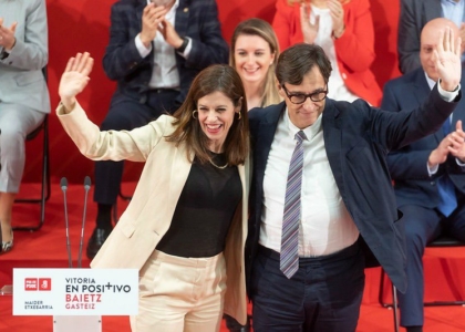 Presentació de Maider Etxebarria com a candidata socialista a l'alcaldia de Vitoria-Gasteiz (13/03/2023)