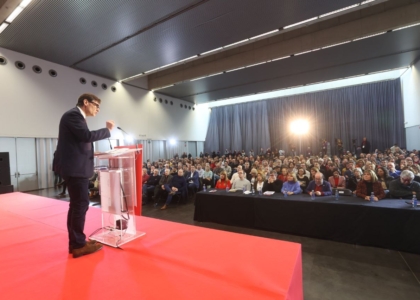 Salvador Illa al Consell Nacional del PSC a Viladecans