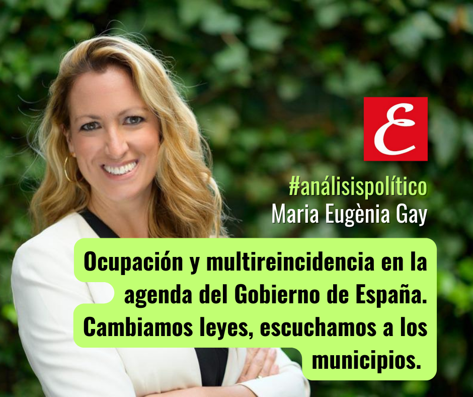 Ocupación y multireincidencia en la agenda del Gobierno de España