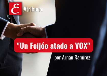 "Un Feijóo atado a Vox"
