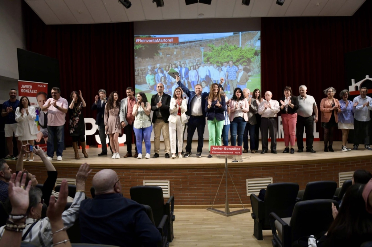 La candidatura del PSC de Martorell