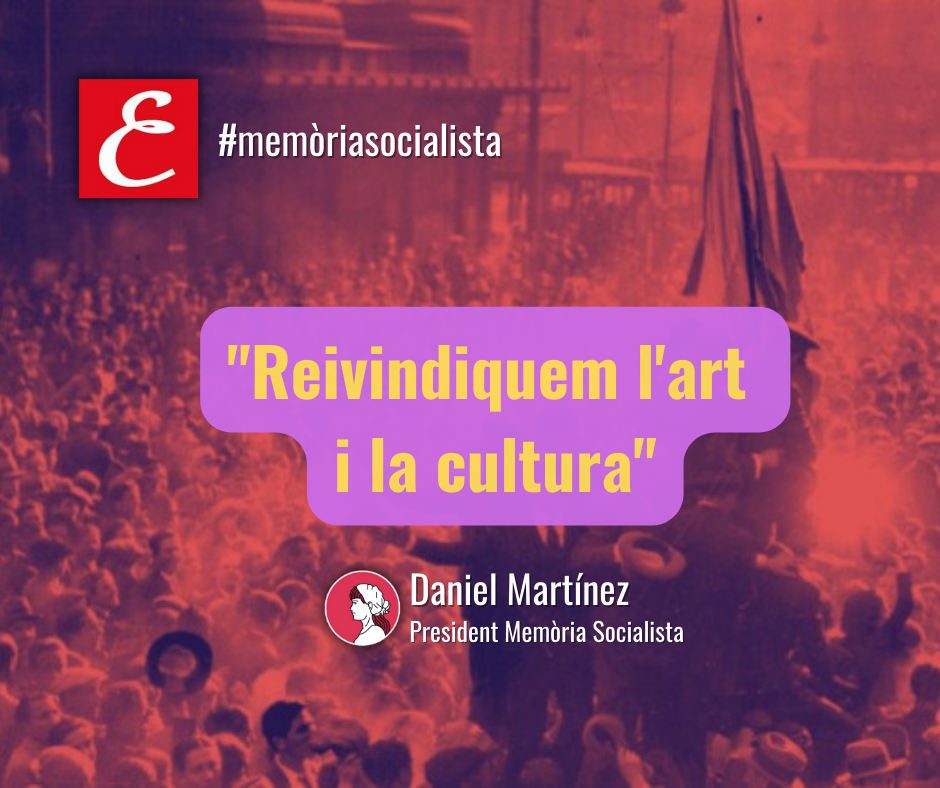 "Reivindiquem l'art i la cultura"
