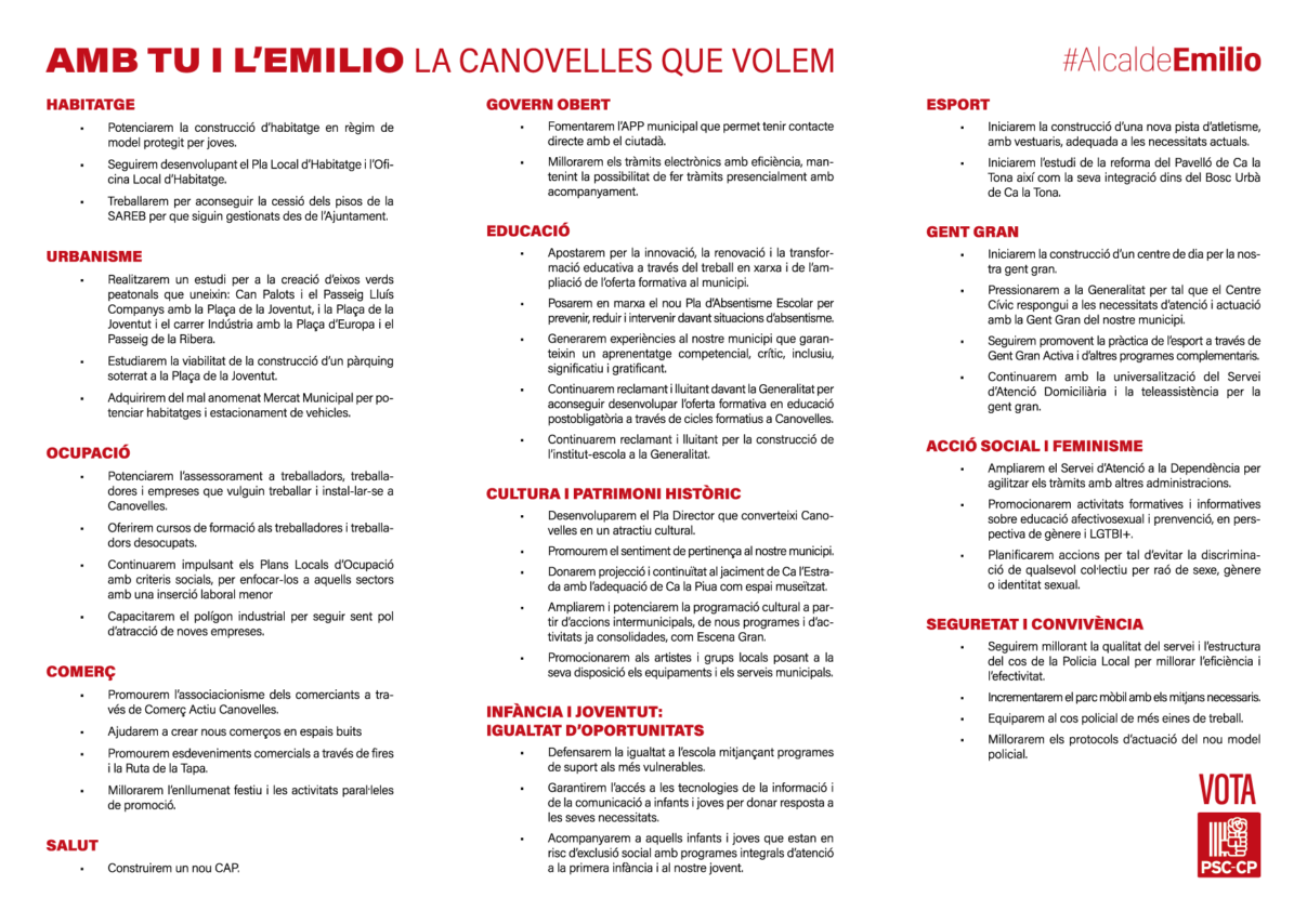 Resum Programa Canovelles