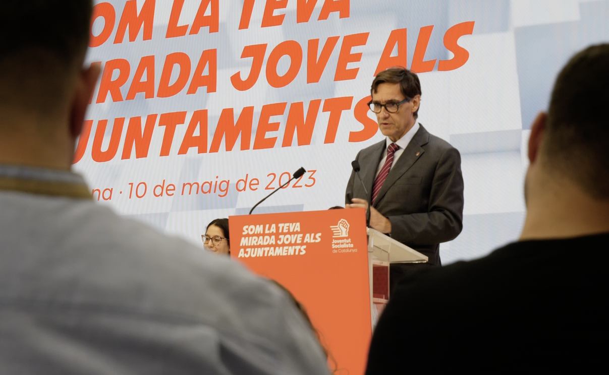 Acte amb candidats i candidates de JSC a les eleccions municipals (10/05/2023).