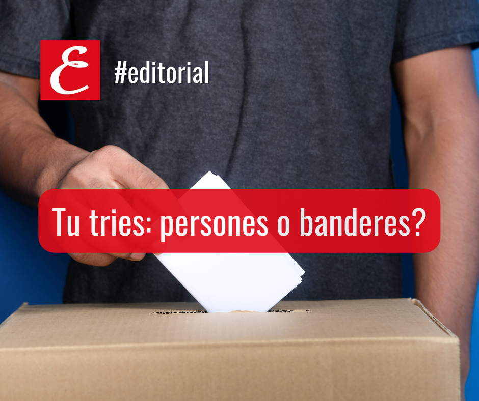 Tu tries: persones o banderes? (15/05/2023)