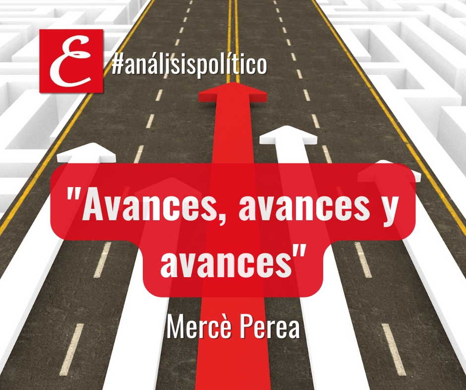 "Avances avances y avances". Mercè Perea