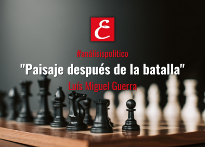 "Paisaje después de la batalla". Luís Miguel Guerra.