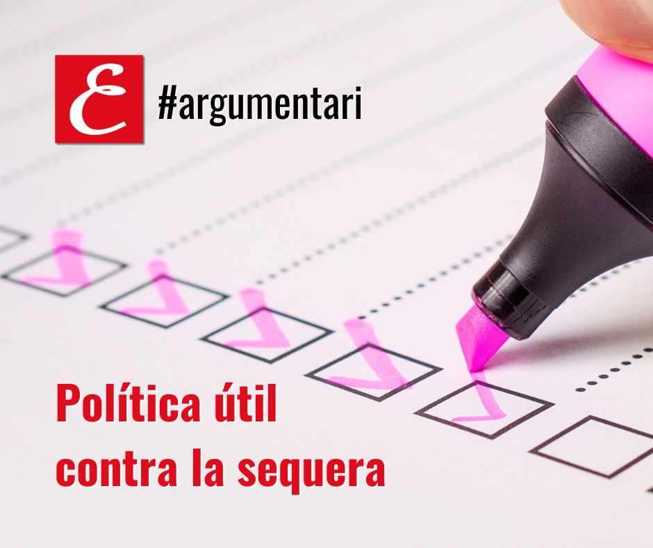 Política útil contra la sequía