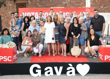 Acte amb Raquel Sánchez i Sònia Guerra a Gavà