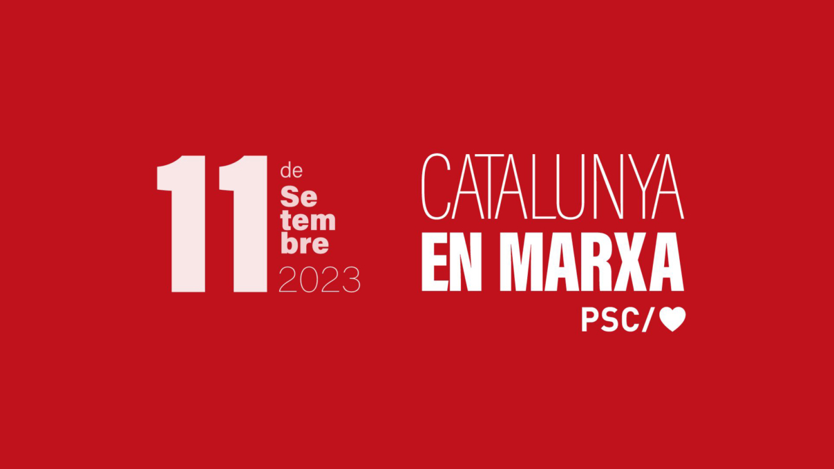 PSC 11 setembre 2023 Diada Nacional de Catalunya
