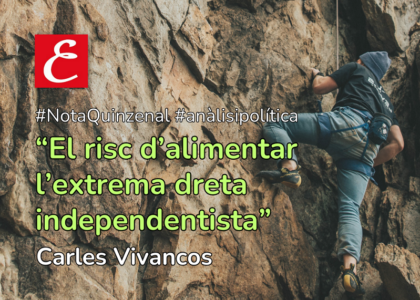 "El risc d'alimentar l'extrema dreta independentista"