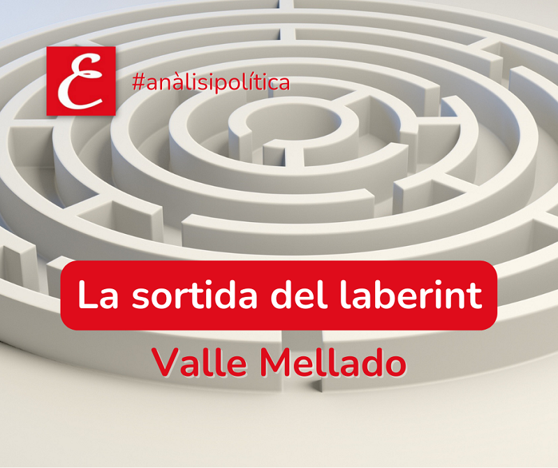 "La sortida del laberint". Valle Mellado.