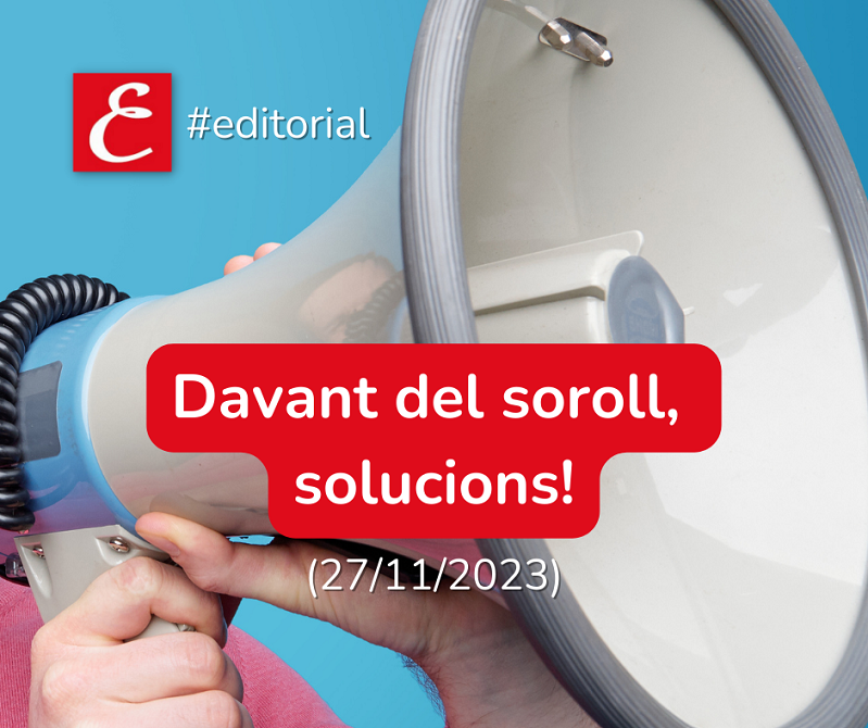 Davant del soroll, solucions! (27/11/2023).