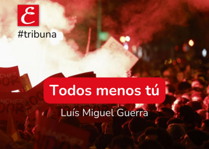 "Todos menos tú". Luís Miguel Guerra.