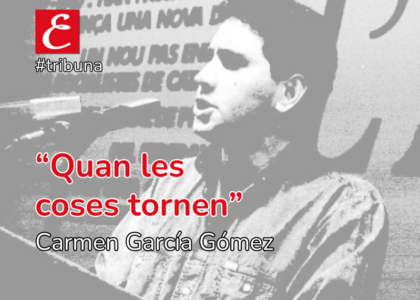 "Cuando las cosas vuelven". Carmen García Gómez.