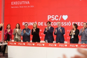 Comissió executiva del PSC encapçalada per Salvador Illa