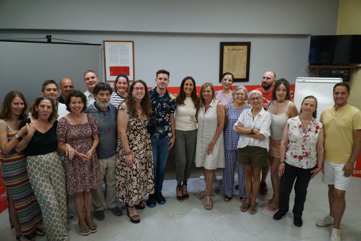 La nova executiva socialista de Castelldefels