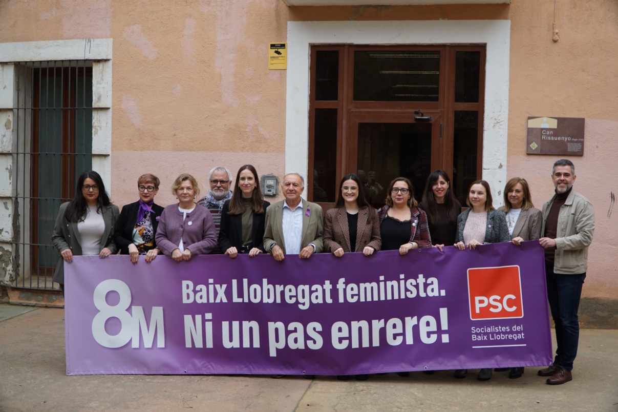 El Baix Llobregat, compromès amb el moviment feminista